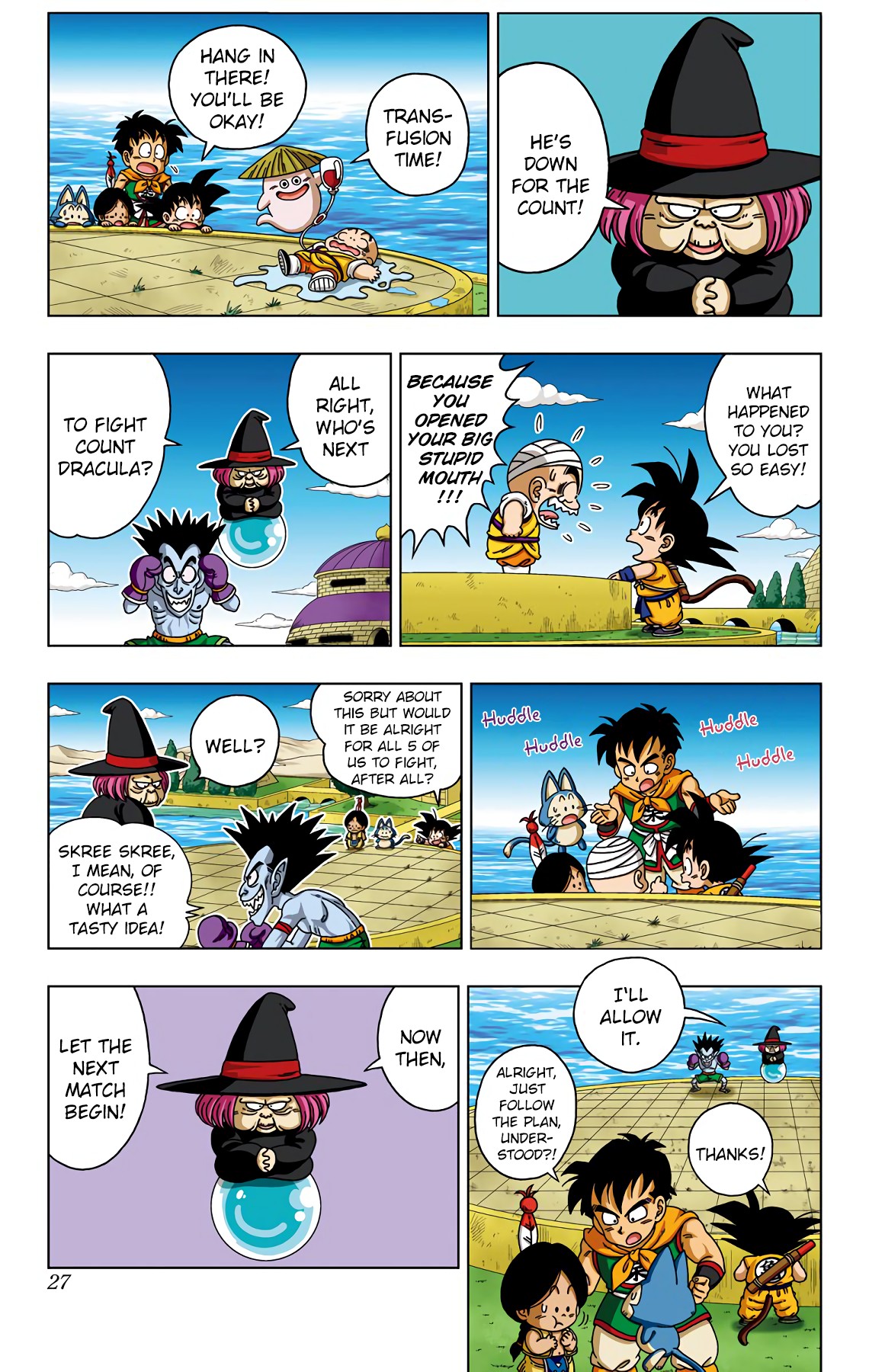 Dragon Ball SD Chapter 30 page 6 - Chapter 30: Battle of the Bleeders!