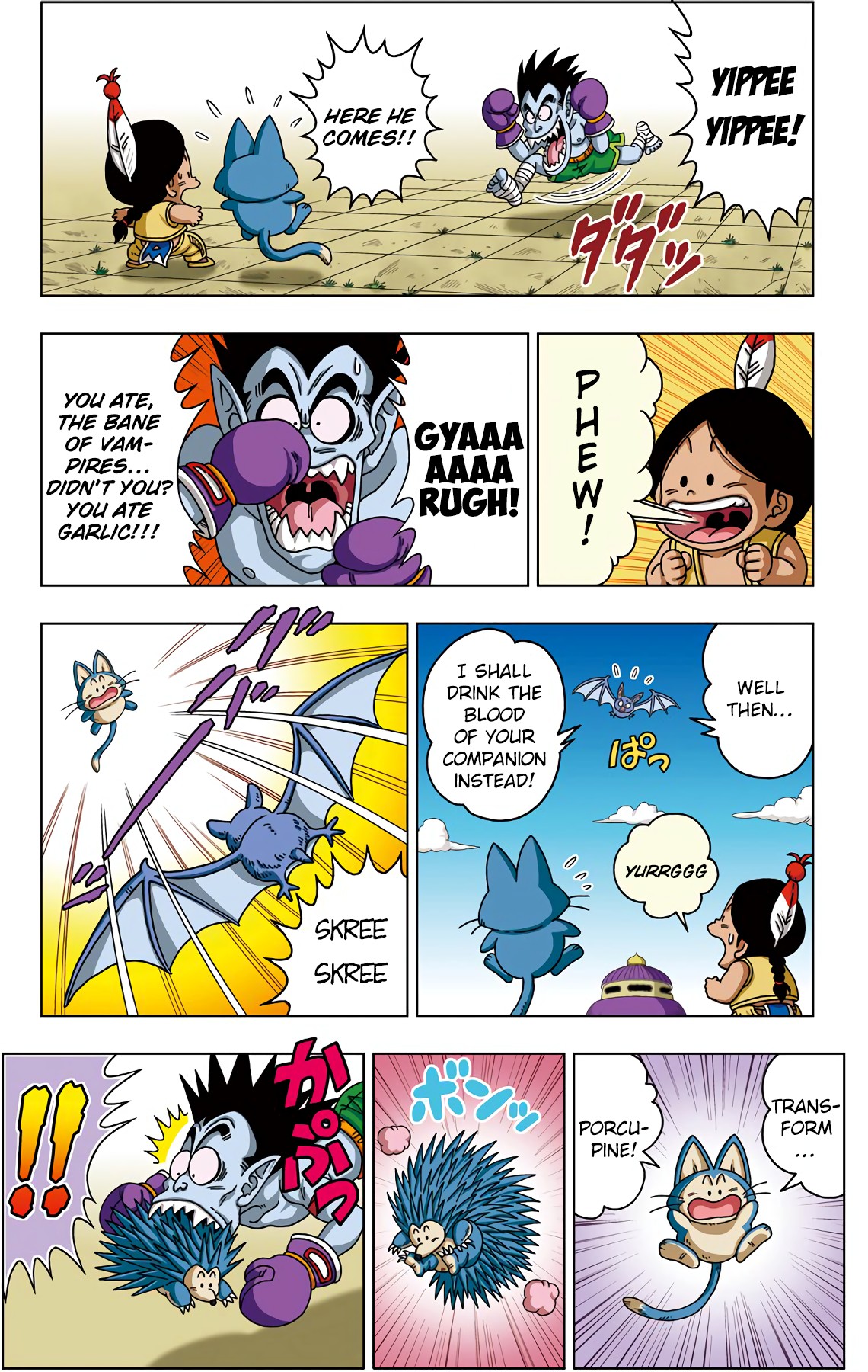 Dragon Ball SD Chapter 30 page 7 - Chapter 30: Battle of the Bleeders!