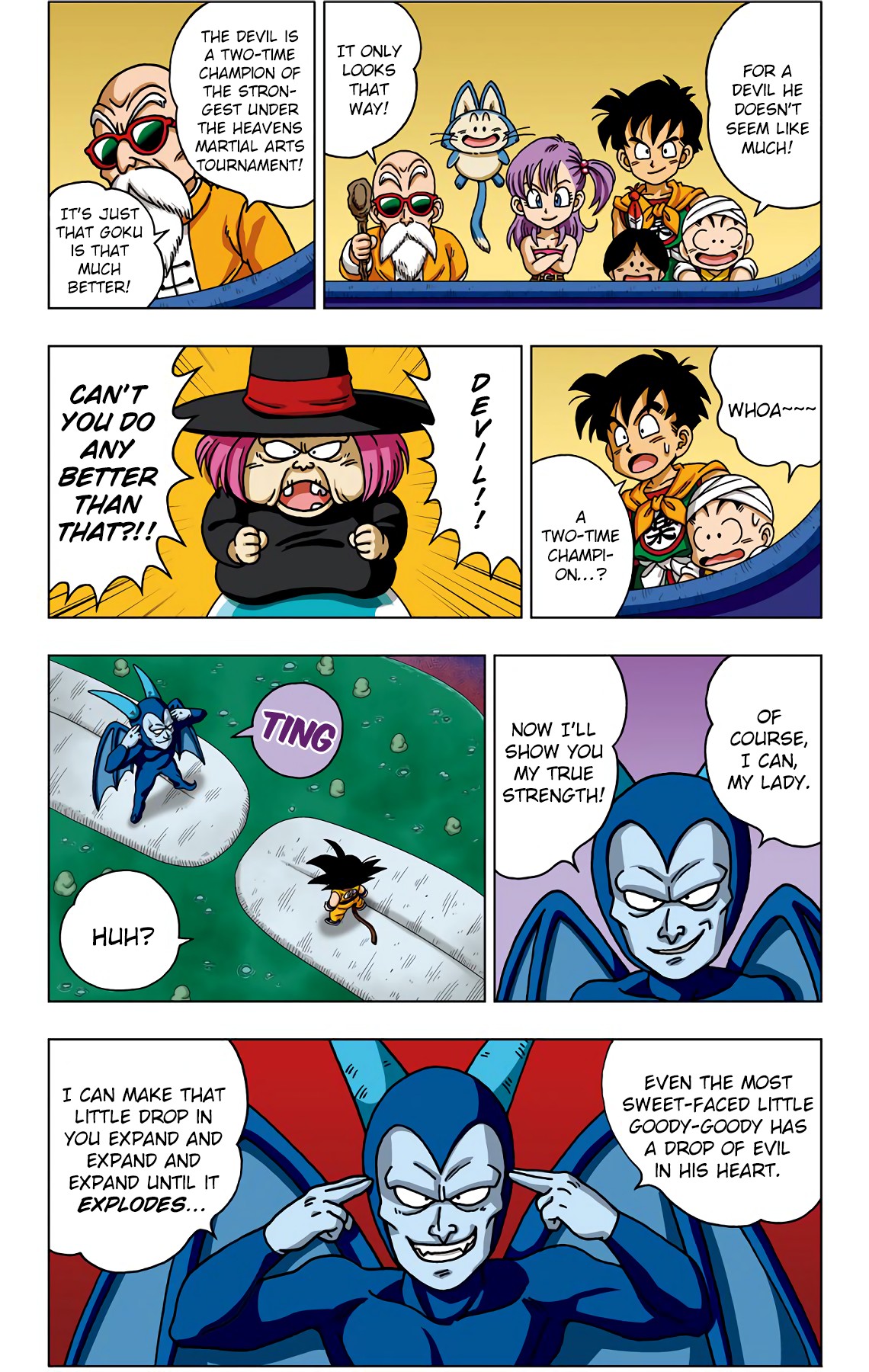 Dragon Ball SD Chapter 31 page 11 - Chapter 31: The Devil's Cesspool