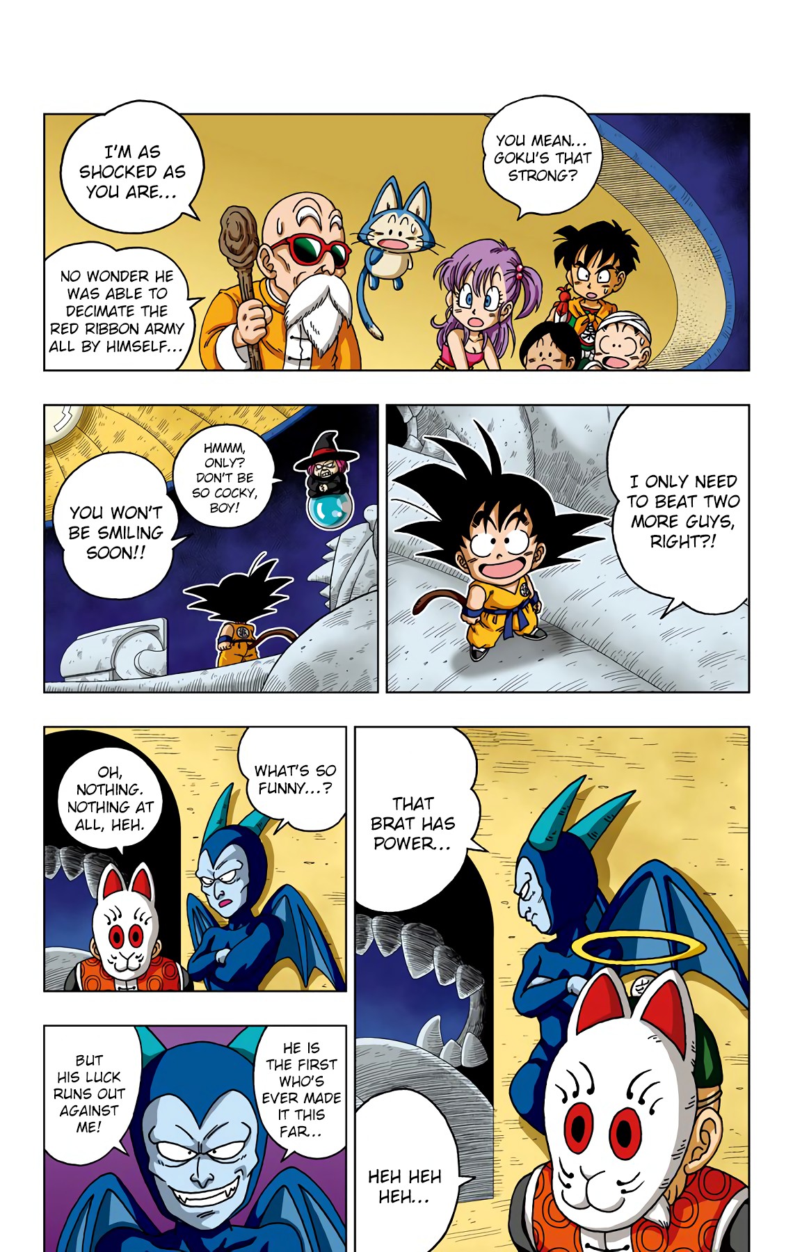 Dragon Ball SD Chapter 31 page 8 - Chapter 31: The Devil's Cesspool