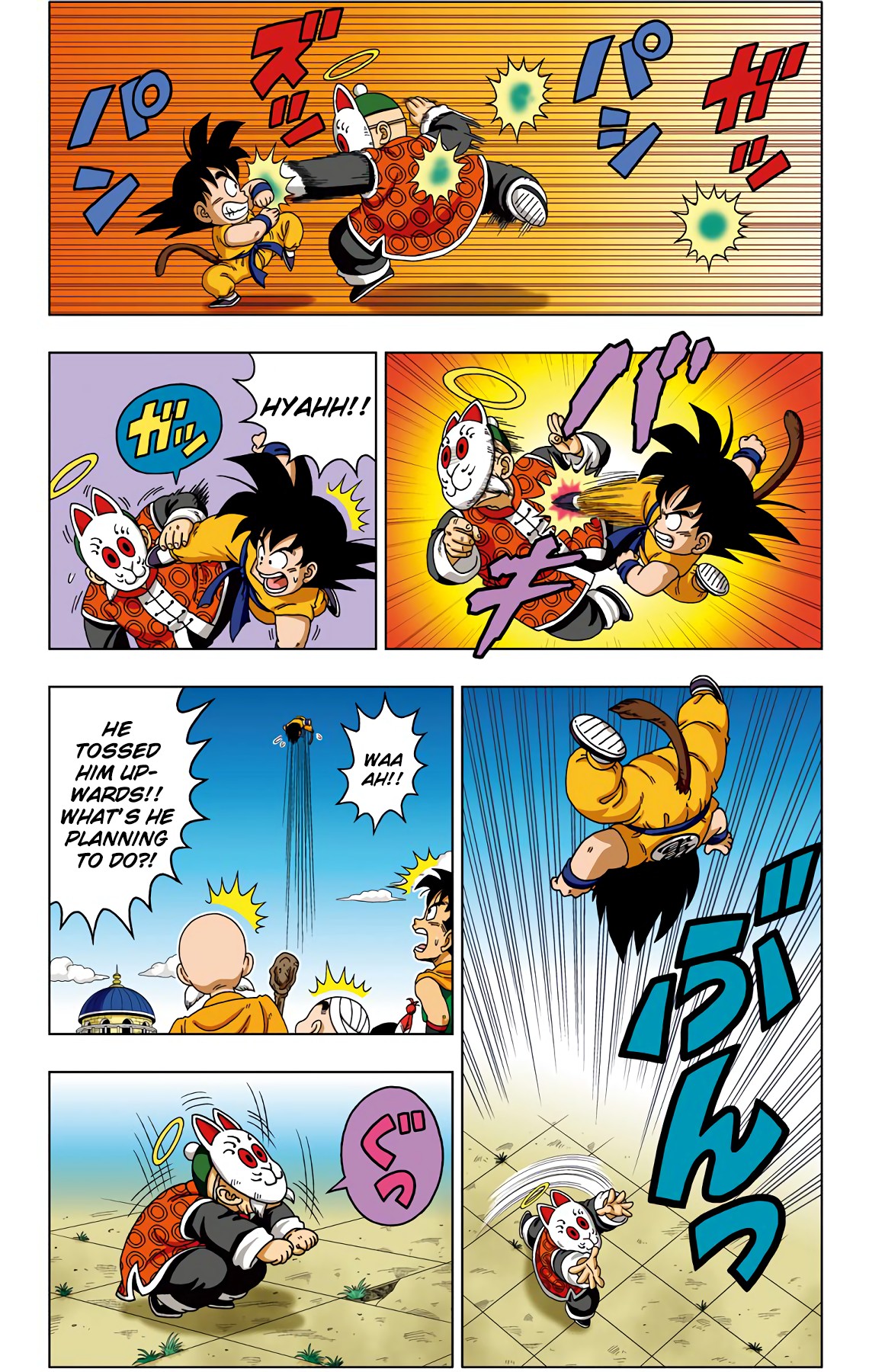 Dragon Ball SD Chapter 32 page 7 - Chapter 32: The Man with a Fox Face