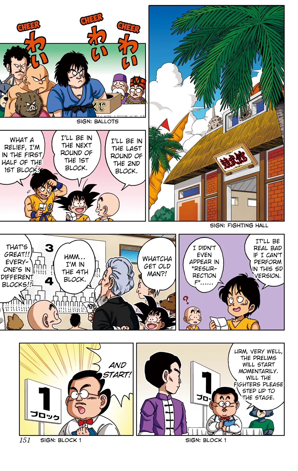 Dragon Ball SD Chapter 37 page 3 - Chapter 37: The Preliminary Round Begins!!!