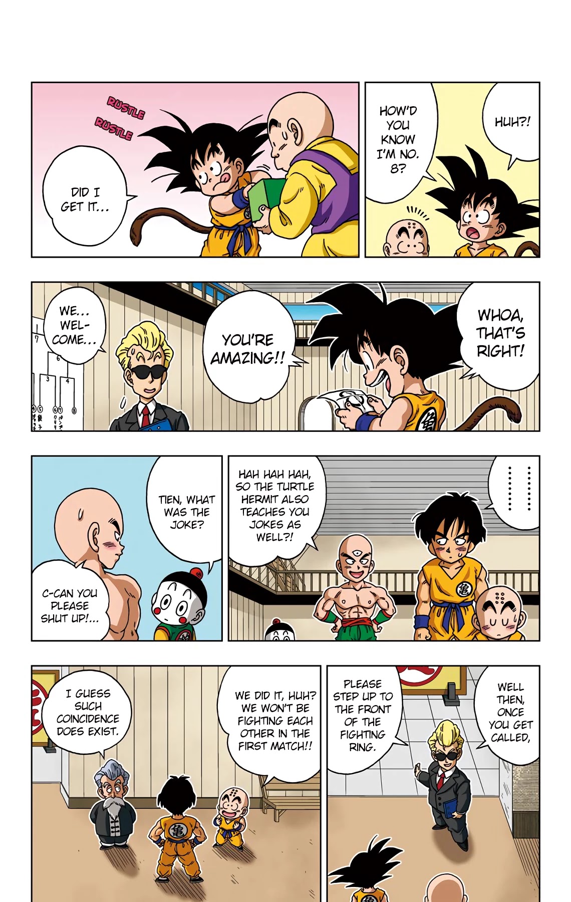 Dragon Ball SD Chapter 38 page 8 - Chapter 38: Yamcha Vs Tien Shinhan