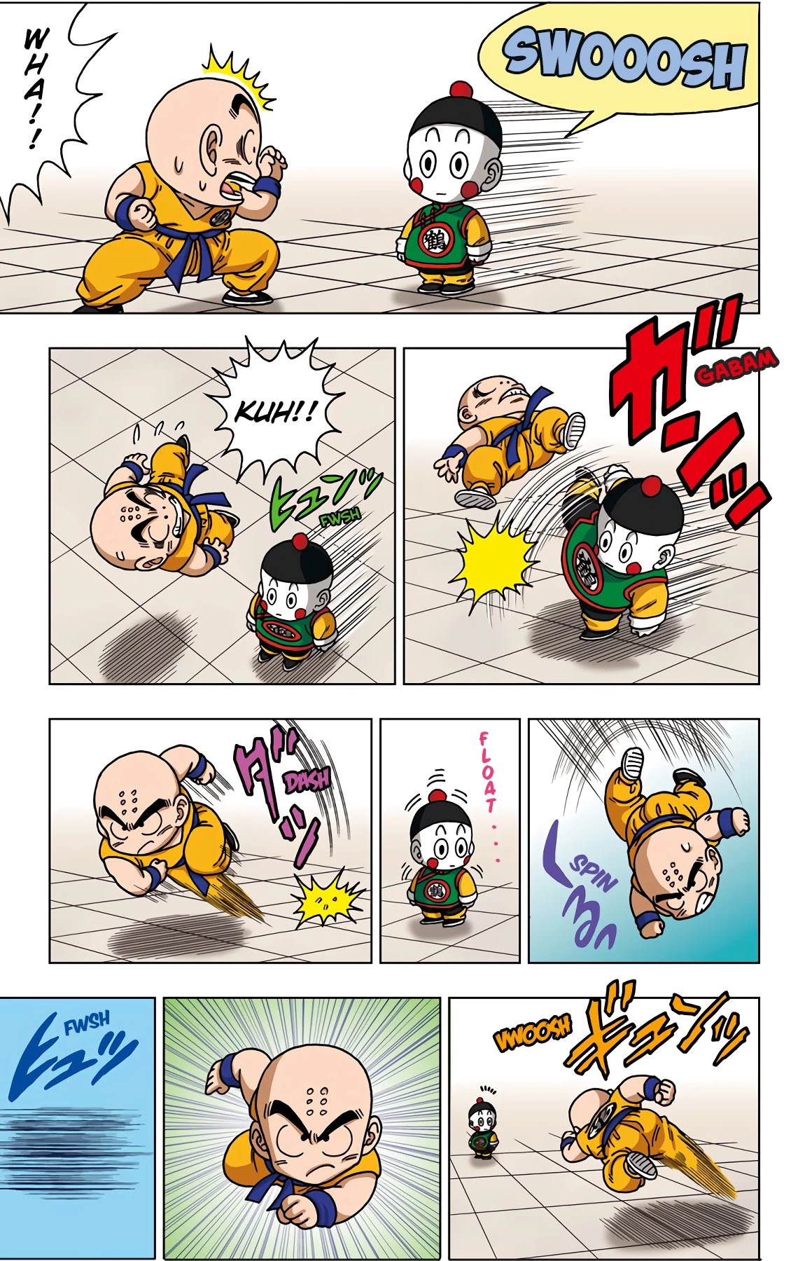 Dragon Ball SD Chapter 39 page 14 - Chapter 39: Krillin VS. Dodon Ray!