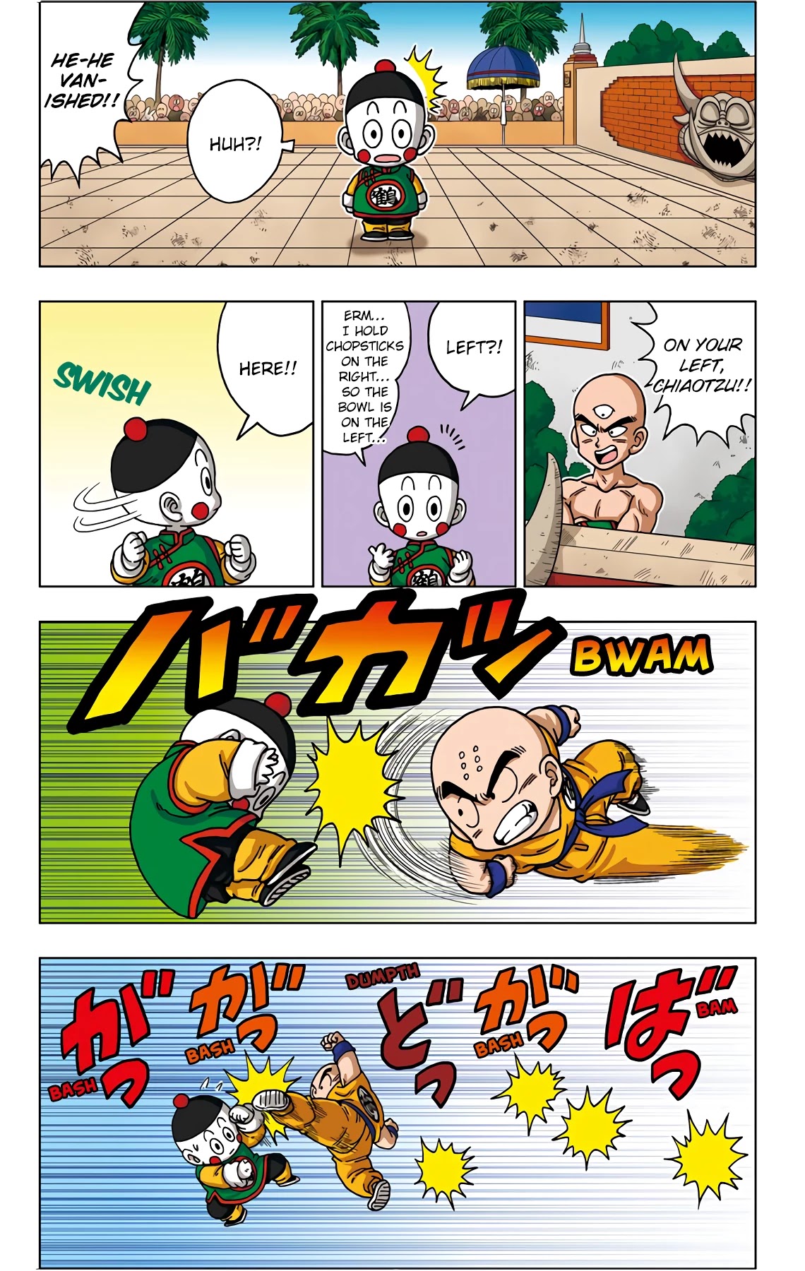 Dragon Ball SD Chapter 39 page 15 - Chapter 39: Krillin VS. Dodon Ray!