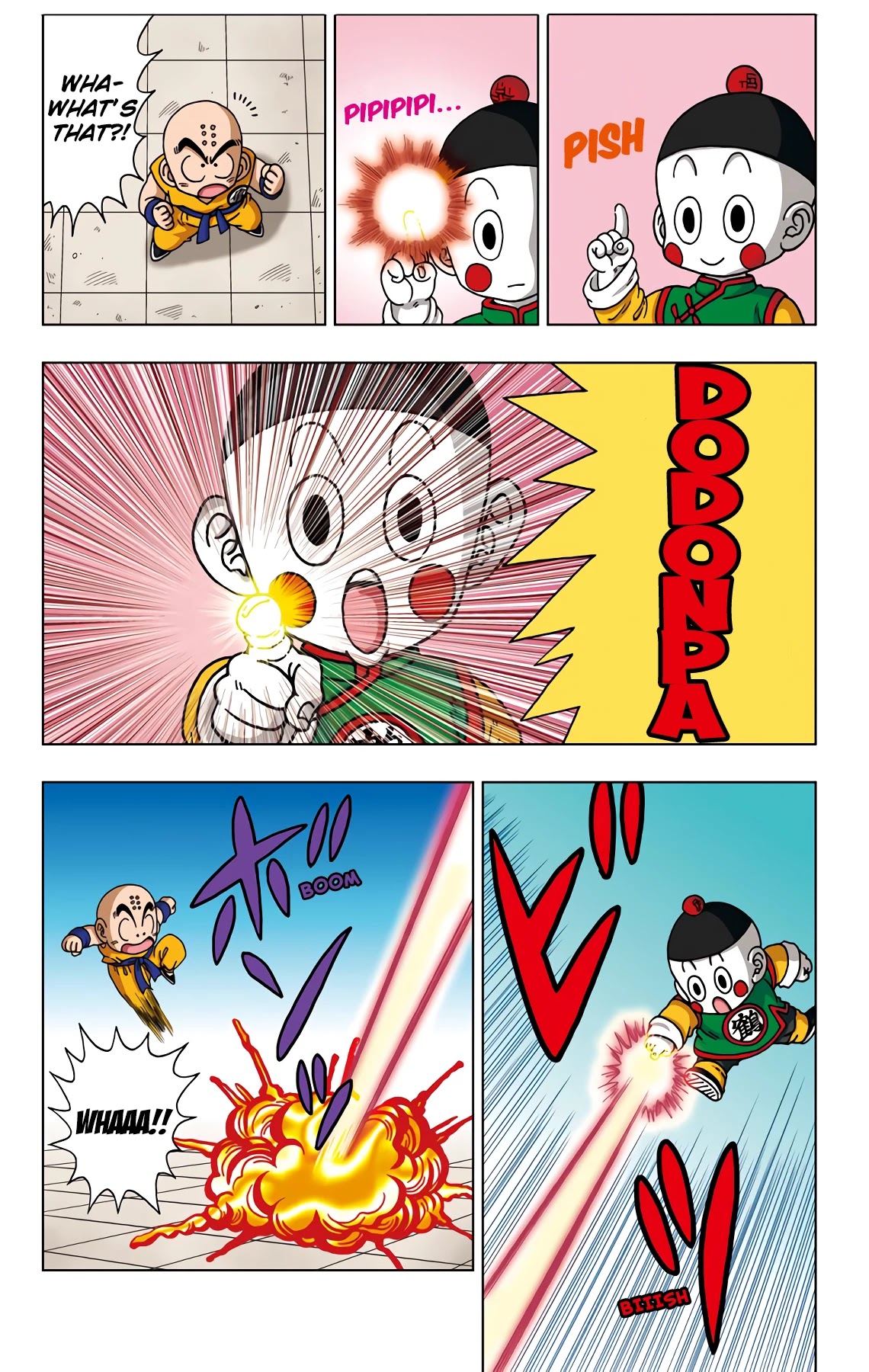 Dragon Ball SD Chapter 39 page 17 - Chapter 39: Krillin VS. Dodon Ray!