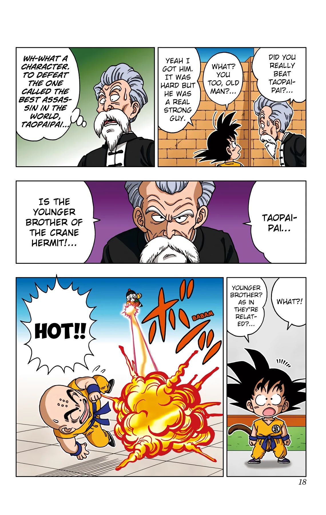 Dragon Ball SD Chapter 39 page 19 - Chapter 39: Krillin VS. Dodon Ray!