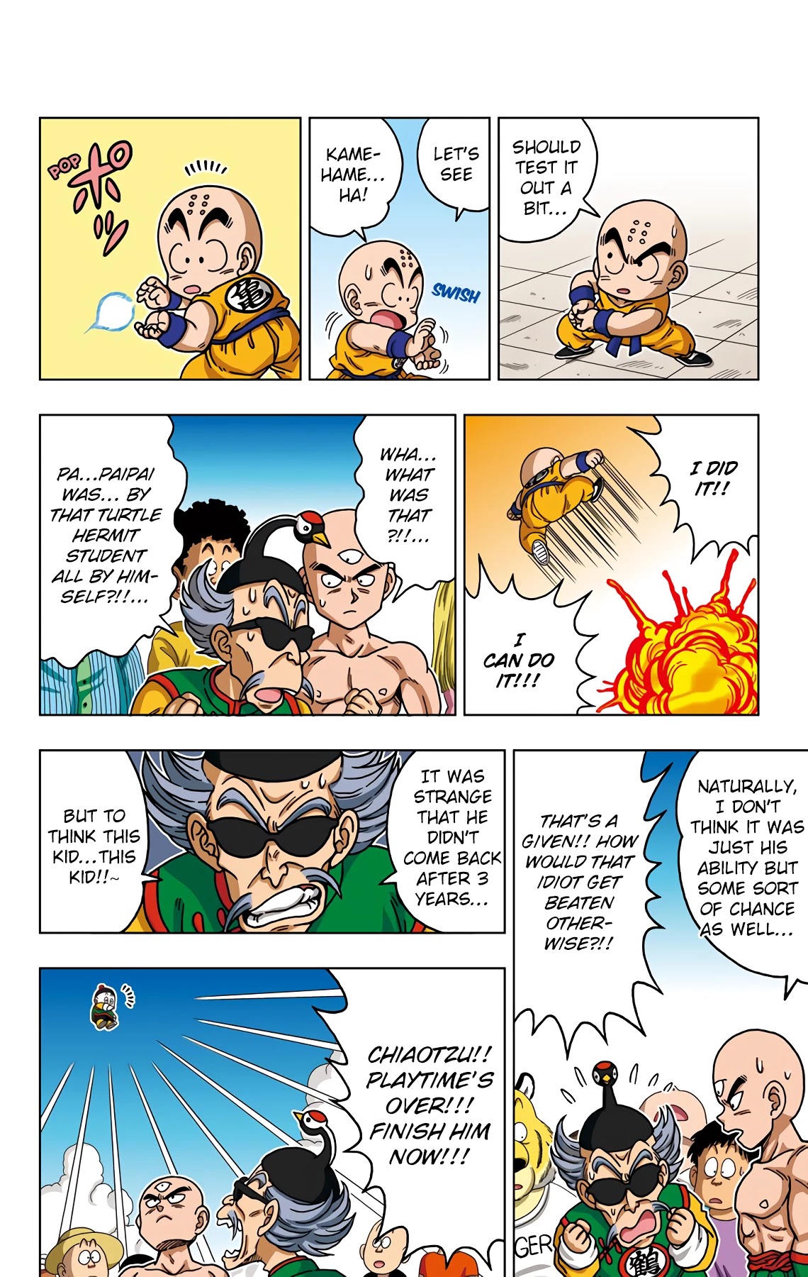Dragon Ball SD Chapter 39 page 21 - Chapter 39: Krillin VS. Dodon Ray!