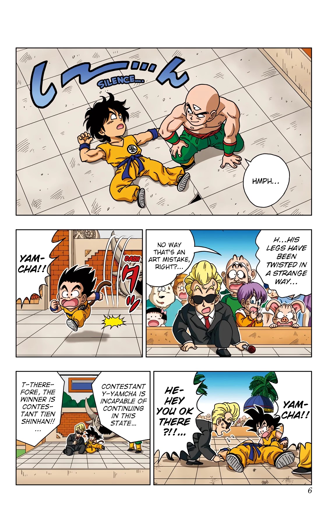 Dragon Ball SD Chapter 39 page 7 - Chapter 39: Krillin VS. Dodon Ray!