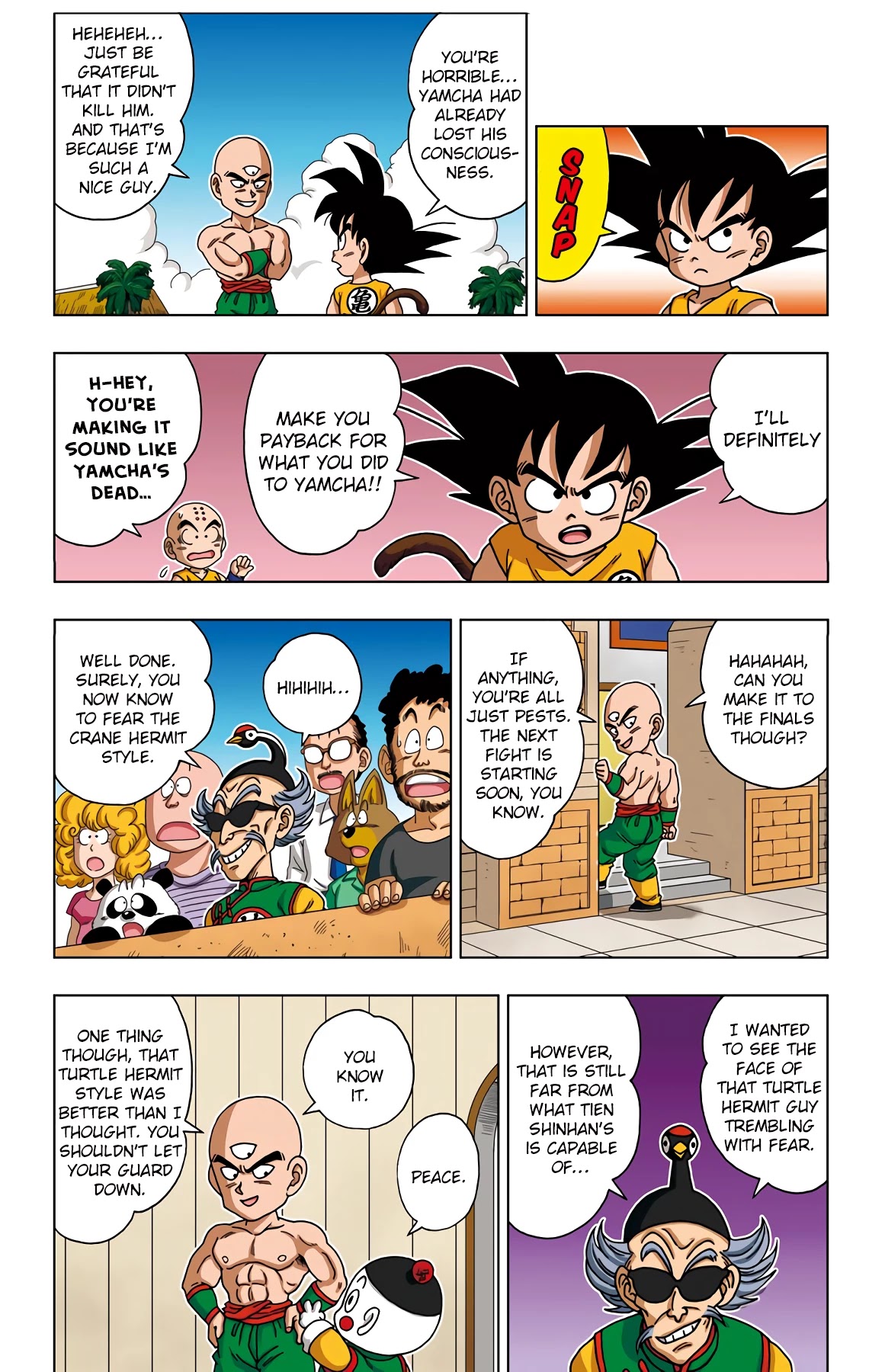 Dragon Ball SD Chapter 39 page 8 - Chapter 39: Krillin VS. Dodon Ray!
