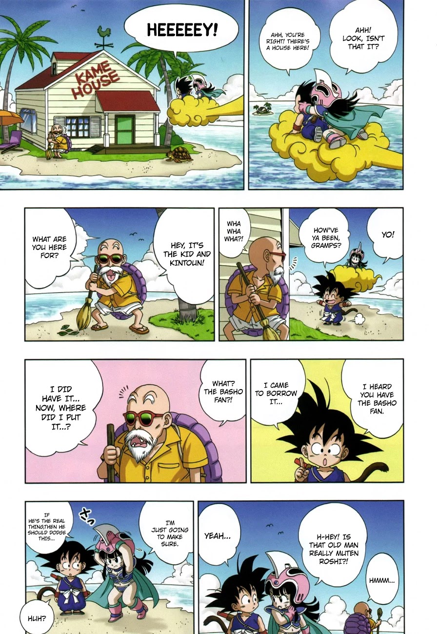 Dragon Ball SD Chapter 4 page 12 - Chapter 4: Gyūmaō of Mount Frypan