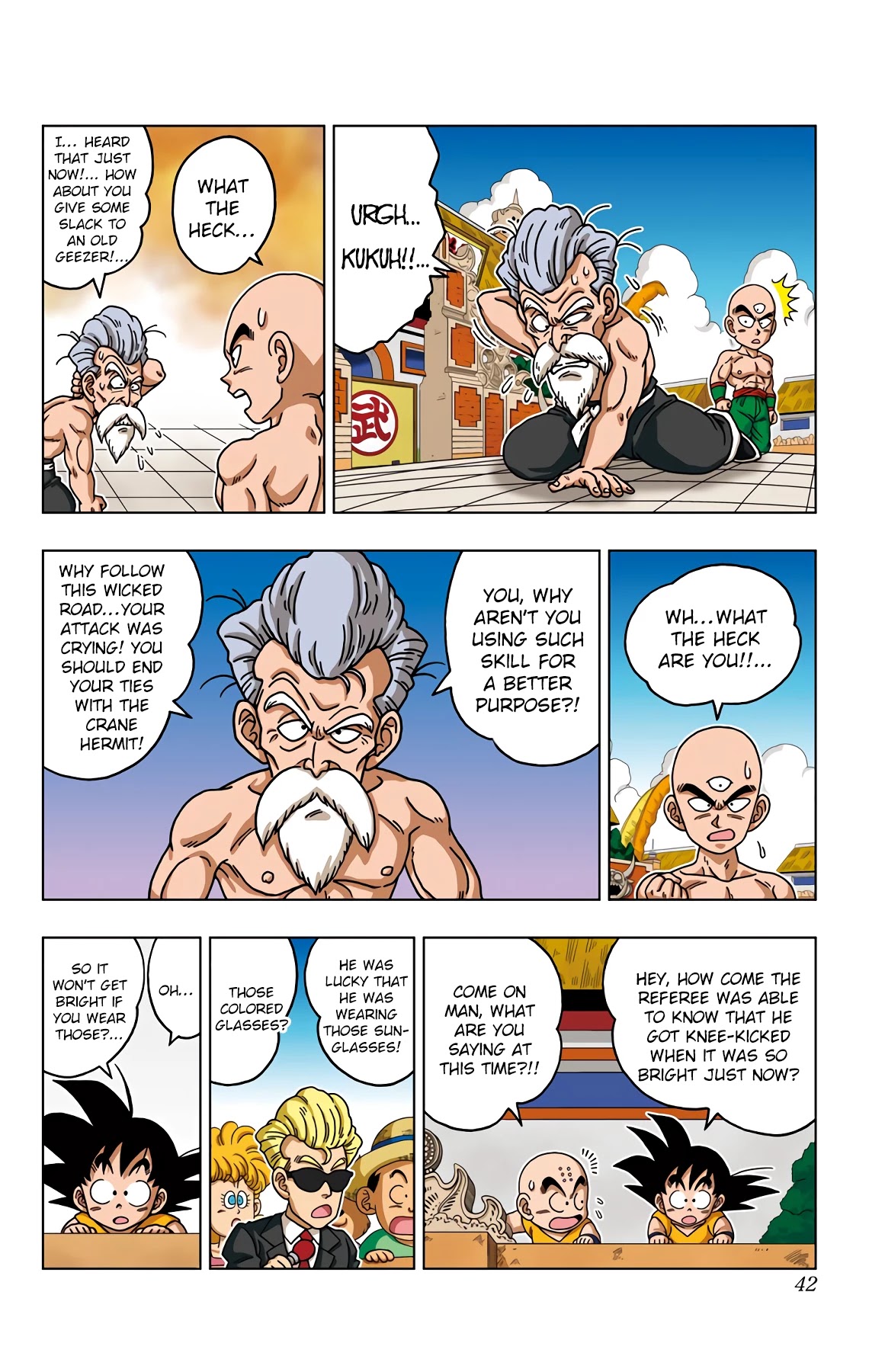 Dragon Ball SD Chapter 41 page 2 - Chapter 41: Goku VS. Krillin!!!