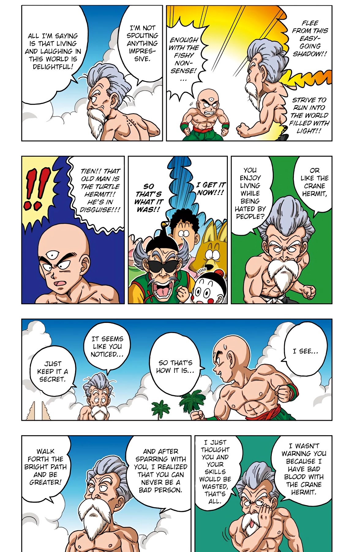 Dragon Ball SD Chapter 41 page 3 - Chapter 41: Goku VS. Krillin!!!