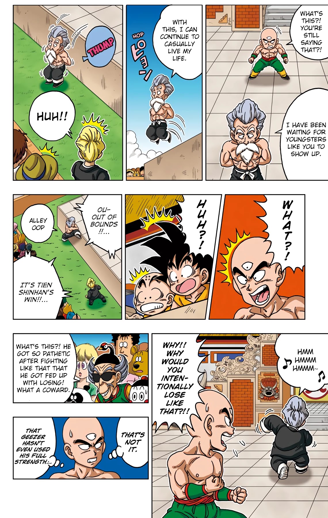 Dragon Ball SD Chapter 41 page 4 - Chapter 41: Goku VS. Krillin!!!