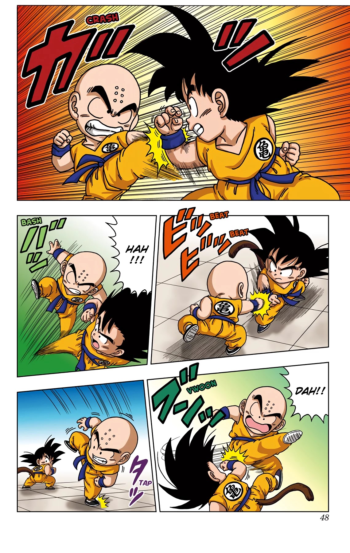 Dragon Ball SD Chapter 41 page 8 - Chapter 41: Goku VS. Krillin!!!