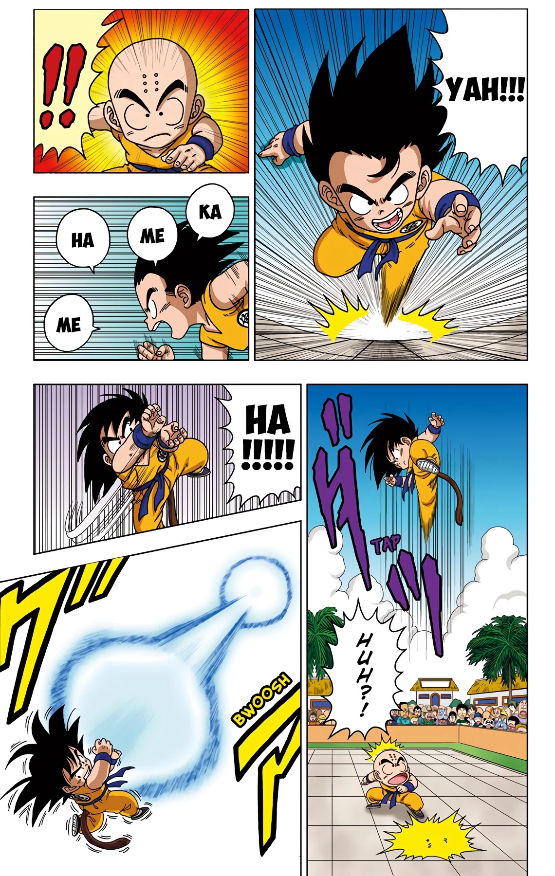 Dragon Ball SD Chapter 41 page 9 - Chapter 41: Goku VS. Krillin!!!