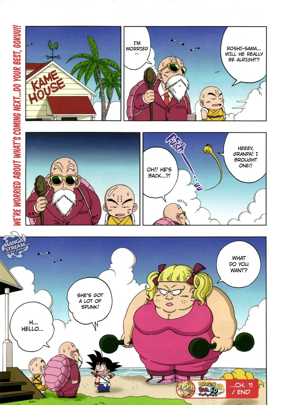 Dragon Ball SD Chapter 7 page 20 - Chapter 7: Find a Pichi-Pichi Gal!!