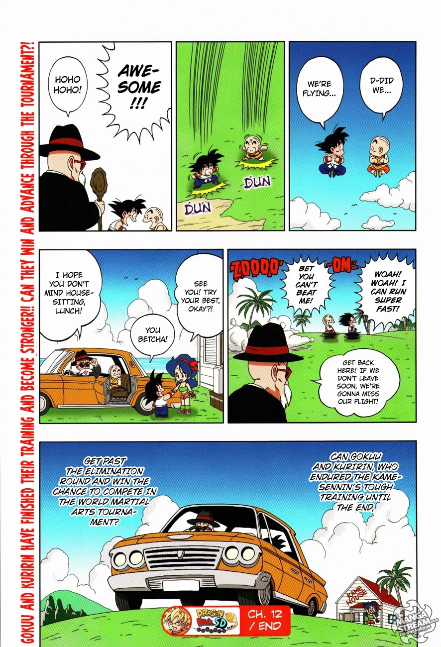 Dragon Ball SD Chapter 8 page 20 - Chapter 8: The Training Begins!!