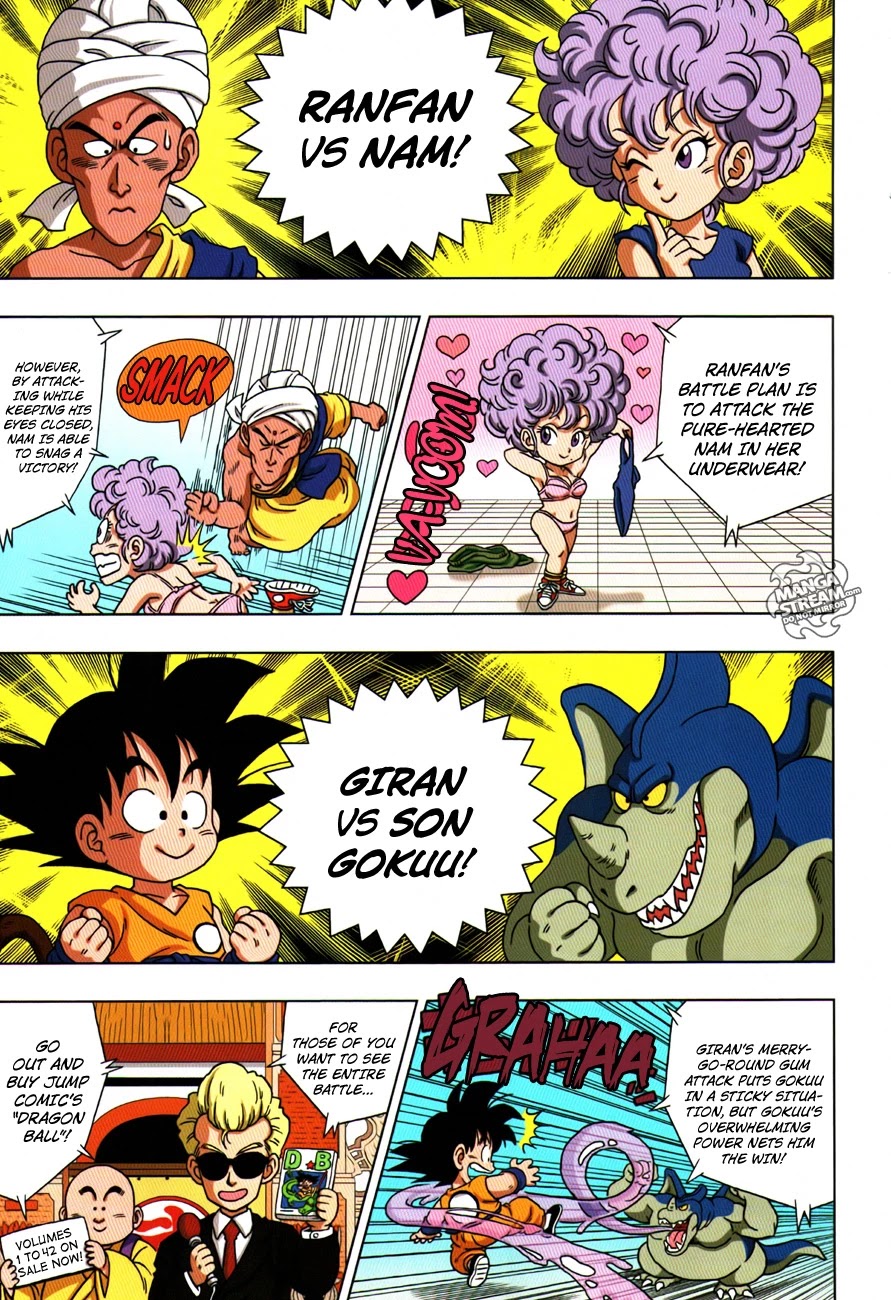 Dragon Ball SD Chapter 9 page 12 - Chapter 9: The Curtain Rises on the Tenka’ichi Budōkai!!!