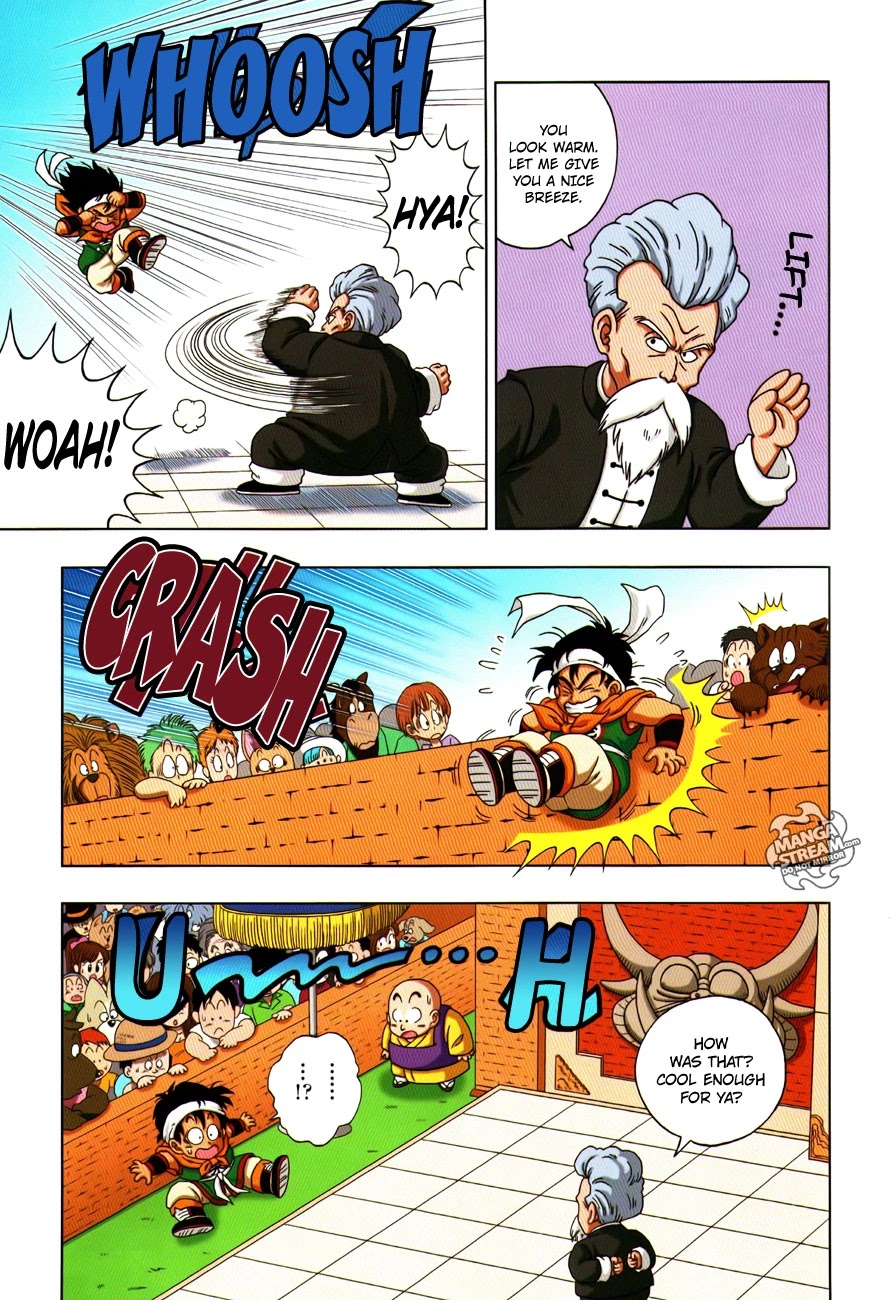 Dragon Ball SD Chapter 9 page 16 - Chapter 9: The Curtain Rises on the Tenka’ichi Budōkai!!!