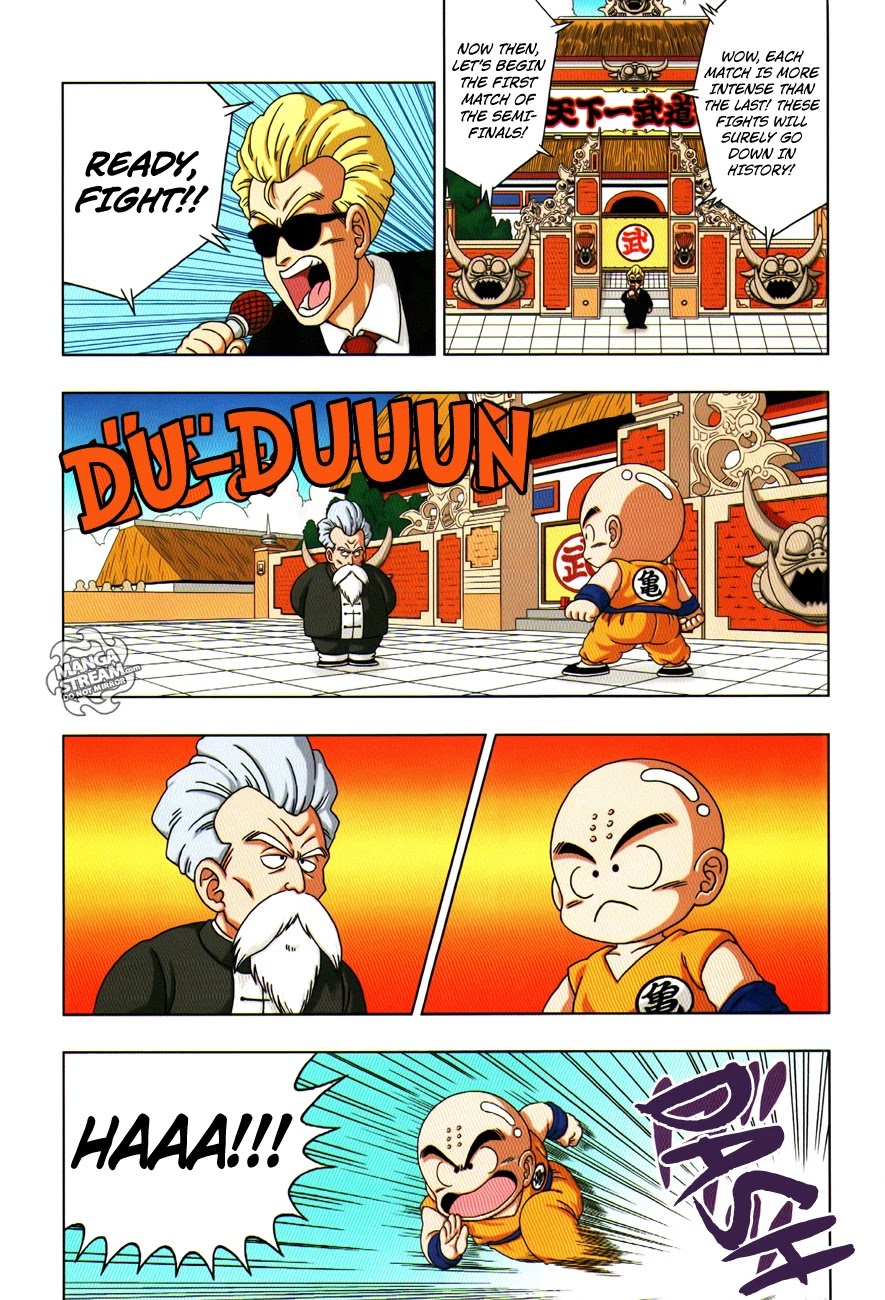 Dragon Ball SD Chapter 9 page 18 - Chapter 9: The Curtain Rises on the Tenka’ichi Budōkai!!!