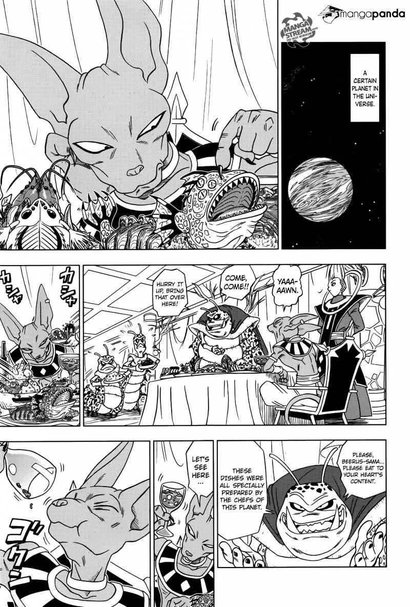 Dragon Ball Super Chapter 1 page 10 - Chapter 1: God of Destruction's Premonition
