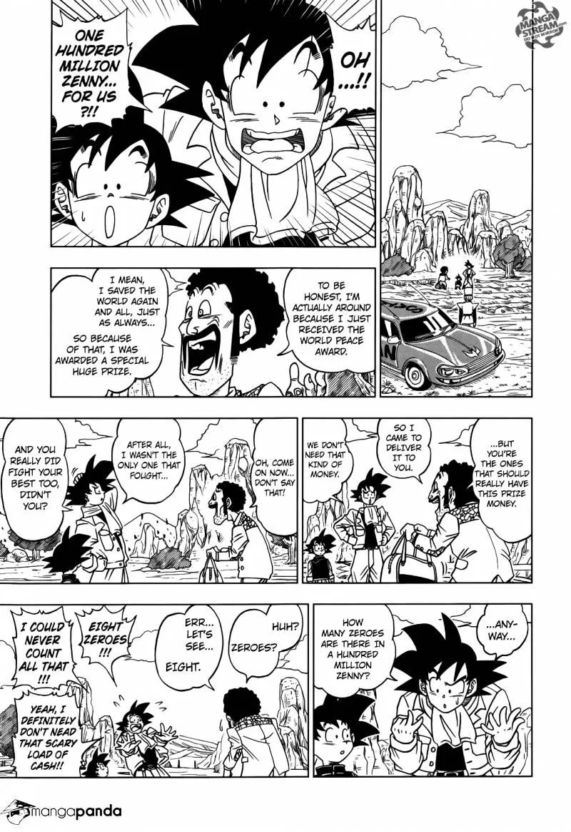Dragon Ball Super Chapter 1 page 14 - Chapter 1: God of Destruction's Premonition