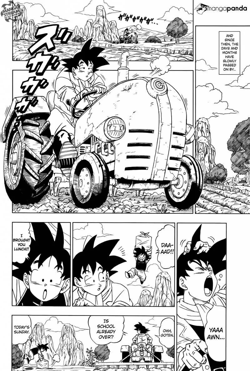 Dragon Ball Super Chapter 1 page 3 - Chapter 1: God of Destruction's Premonition