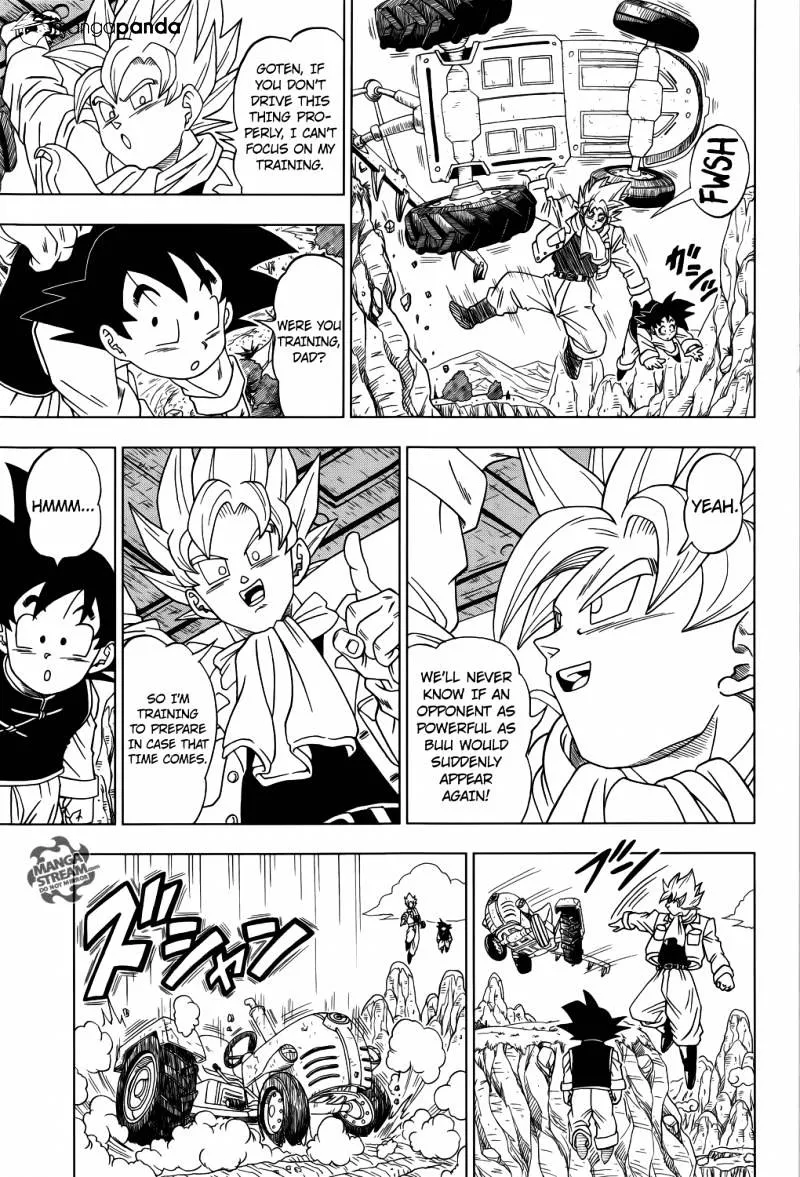 Dragon Ball Super Chapter 1 page 8 - Chapter 1: God of Destruction's Premonition