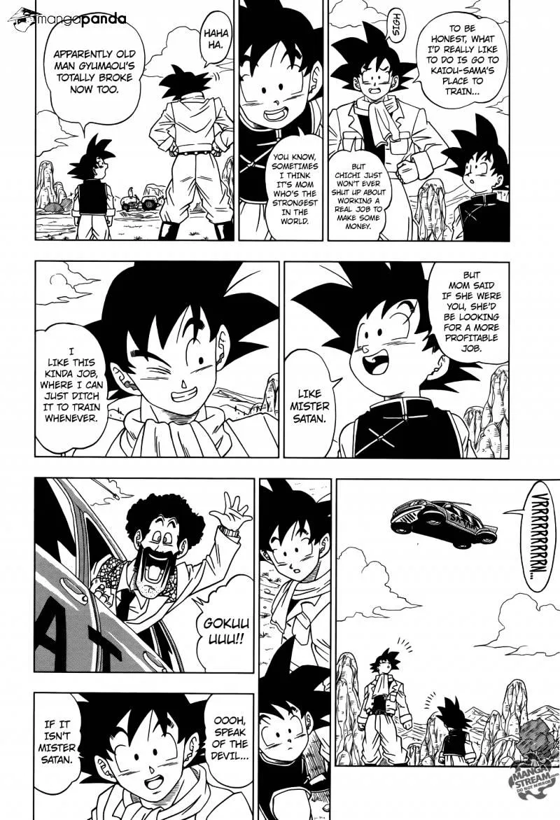 Dragon Ball Super Chapter 1 page 9 - Chapter 1: God of Destruction's Premonition