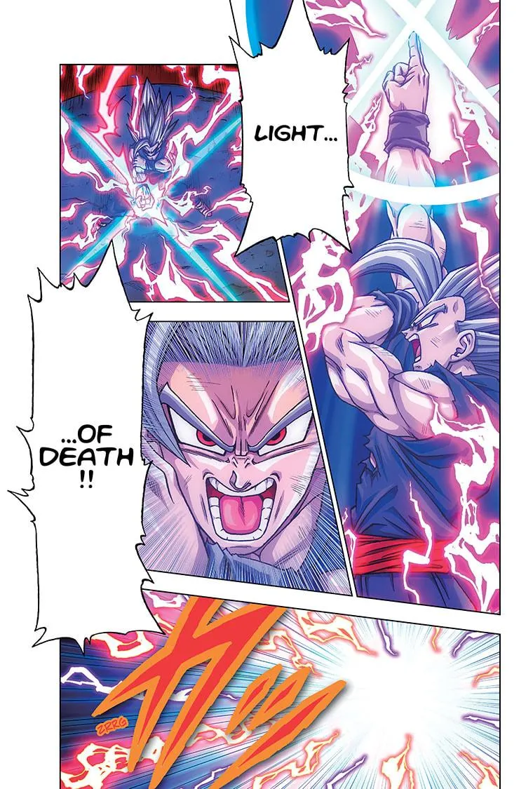 Dragon Ball Super Chapter 100 page 1 - Chapter 100: Burst Forth!—Light of Death!
