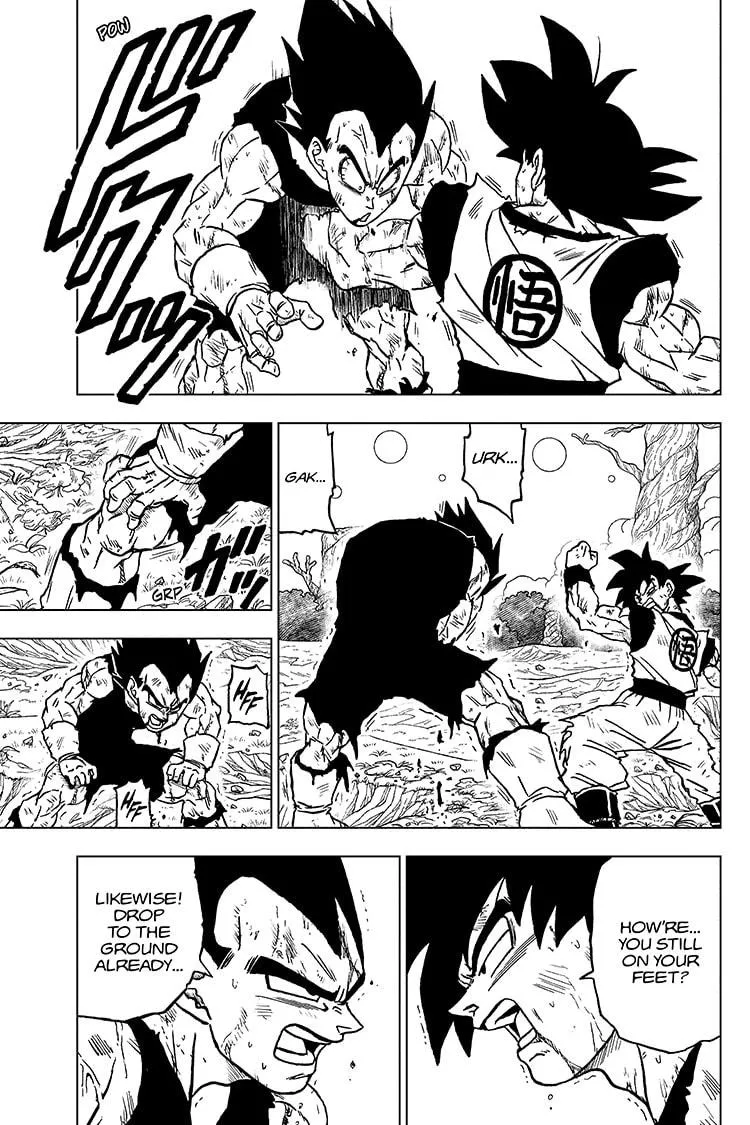 Dragon Ball Super Chapter 100 page 35 - Chapter 100: Burst Forth!—Light of Death!