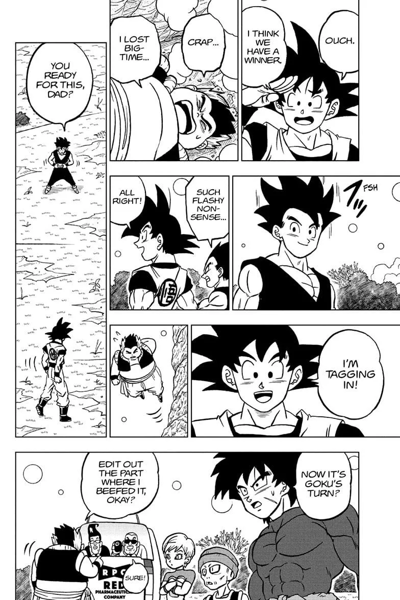 Dragon Ball Super Chapter 102 page 34 - Chapter 102: Son Goku vs. Son Gohan