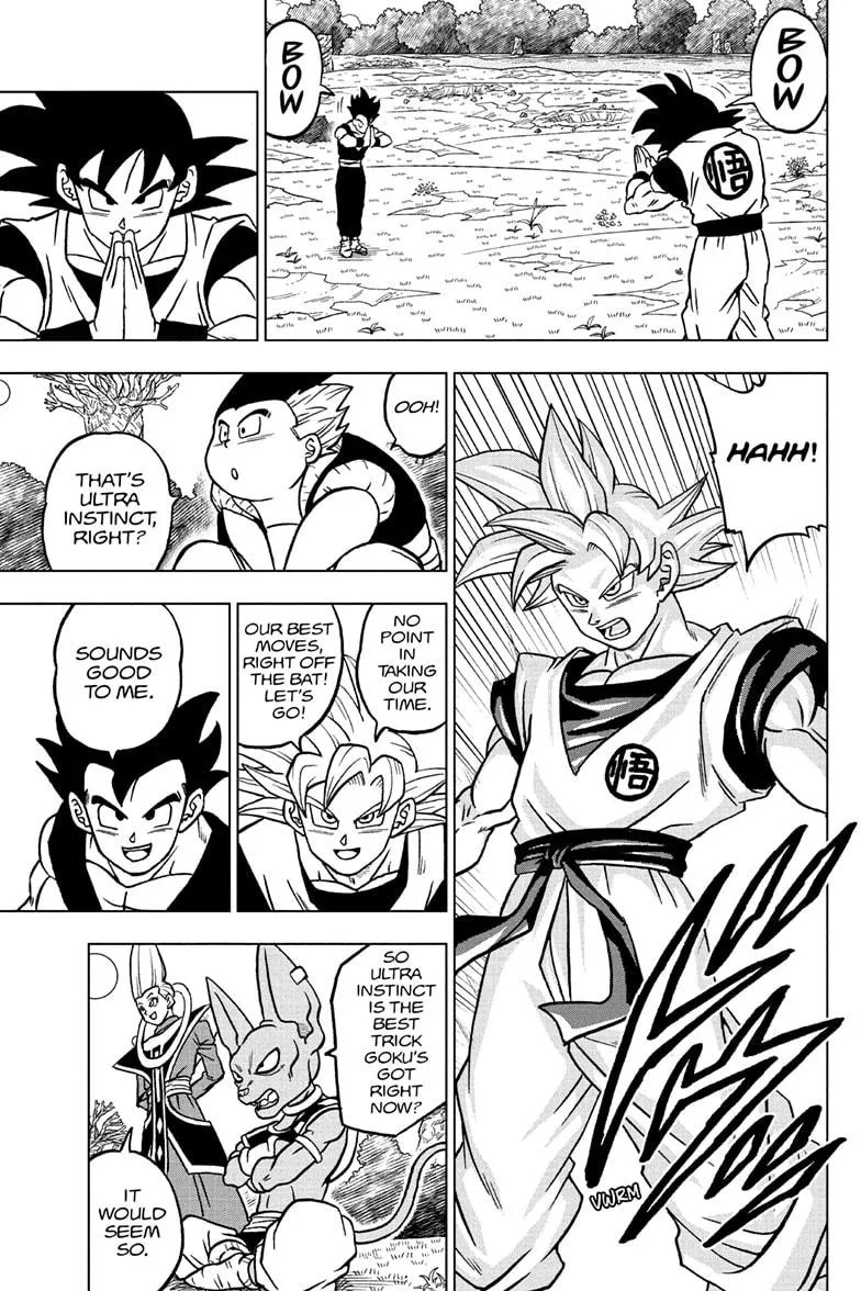 Dragon Ball Super Chapter 102 page 35 - Chapter 102: Son Goku vs. Son Gohan