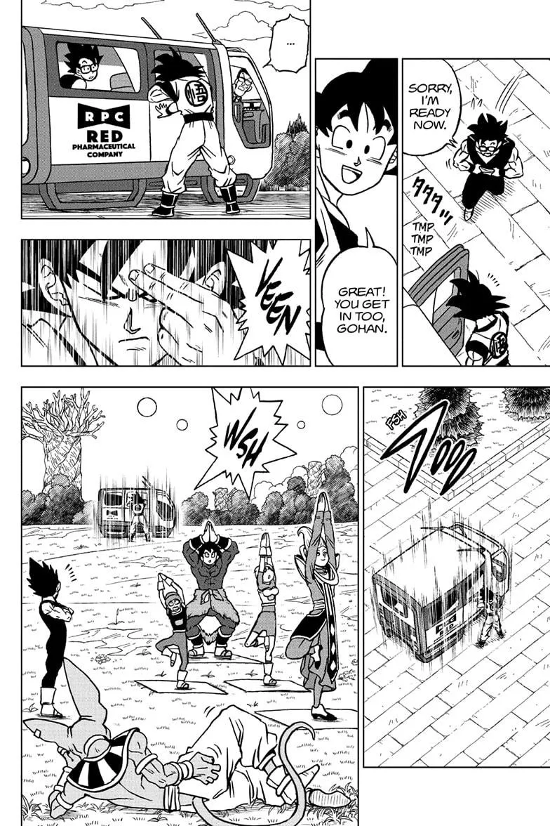 Dragon Ball Super Chapter 102 page 4 - Chapter 102: Son Goku vs. Son Gohan