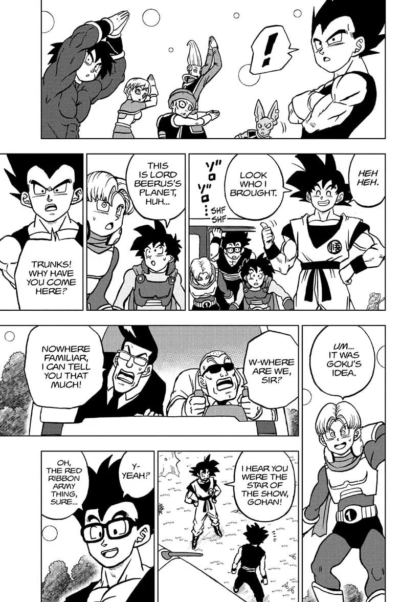Dragon Ball Super Chapter 102 page 5 - Chapter 102: Son Goku vs. Son Gohan