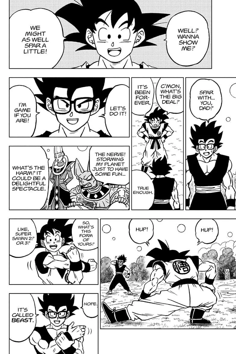 Dragon Ball Super Chapter 102 page 6 - Chapter 102: Son Goku vs. Son Gohan