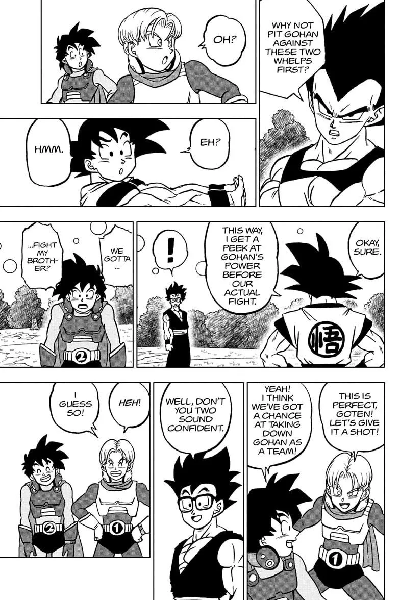 Dragon Ball Super Chapter 102 page 9 - Chapter 102: Son Goku vs. Son Gohan