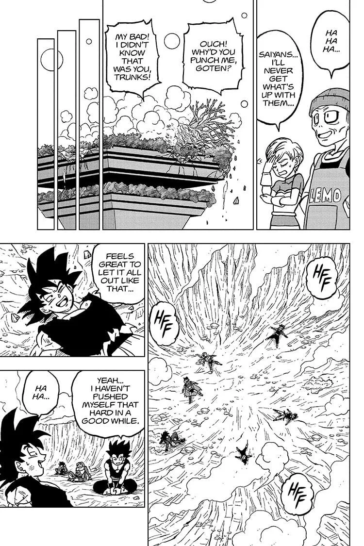 Dragon Ball Super Chapter 103 page 35 - Chapter 103: A Legacy Toward the Future