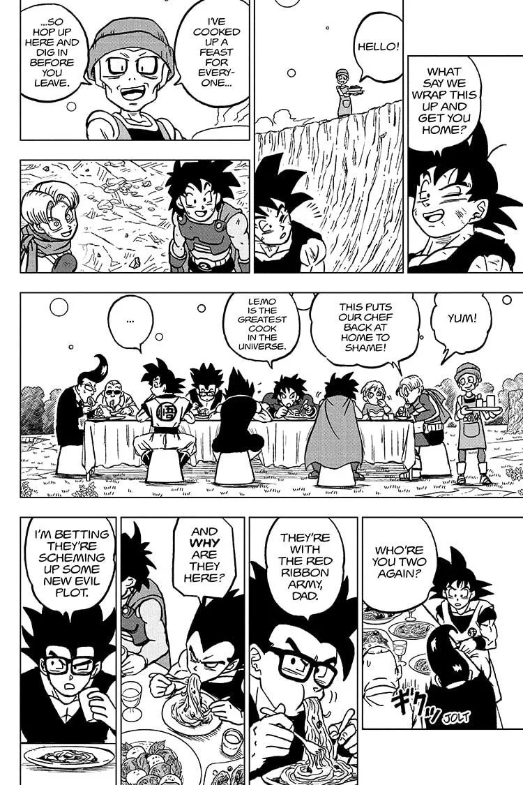 Dragon Ball Super Chapter 103 page 36 - Chapter 103: A Legacy Toward the Future