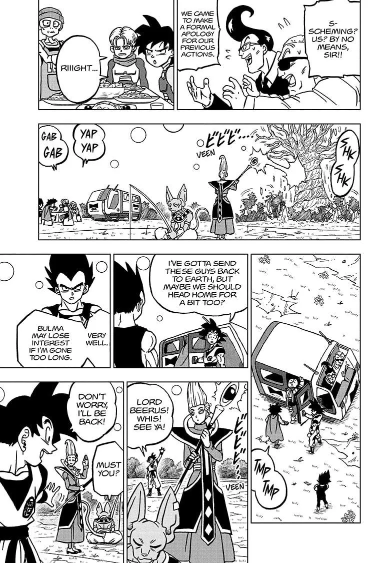 Dragon Ball Super Chapter 103 page 37 - Chapter 103: A Legacy Toward the Future