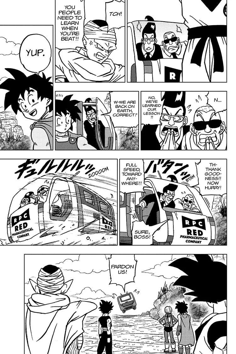 Dragon Ball Super Chapter 103 page 39 - Chapter 103: A Legacy Toward the Future
