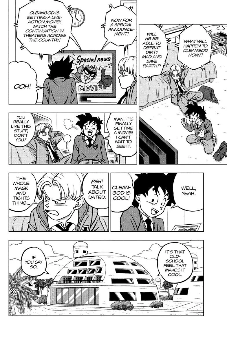 Dragon Ball Super Chapter 104 page 10 - Chapter 104: The Birth of Saiyaman X