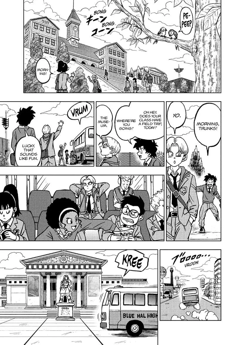 Dragon Ball Super Chapter 104 page 11 - Chapter 104: The Birth of Saiyaman X