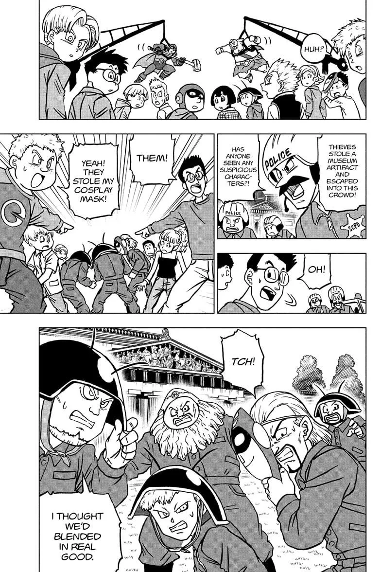 Dragon Ball Super Chapter 104 page 17 - Chapter 104: The Birth of Saiyaman X