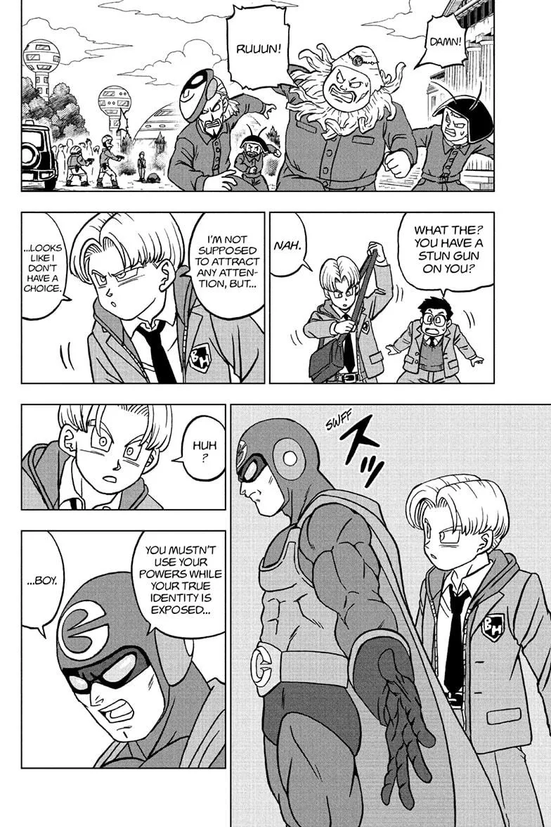 Dragon Ball Super Chapter 104 page 20 - Chapter 104: The Birth of Saiyaman X