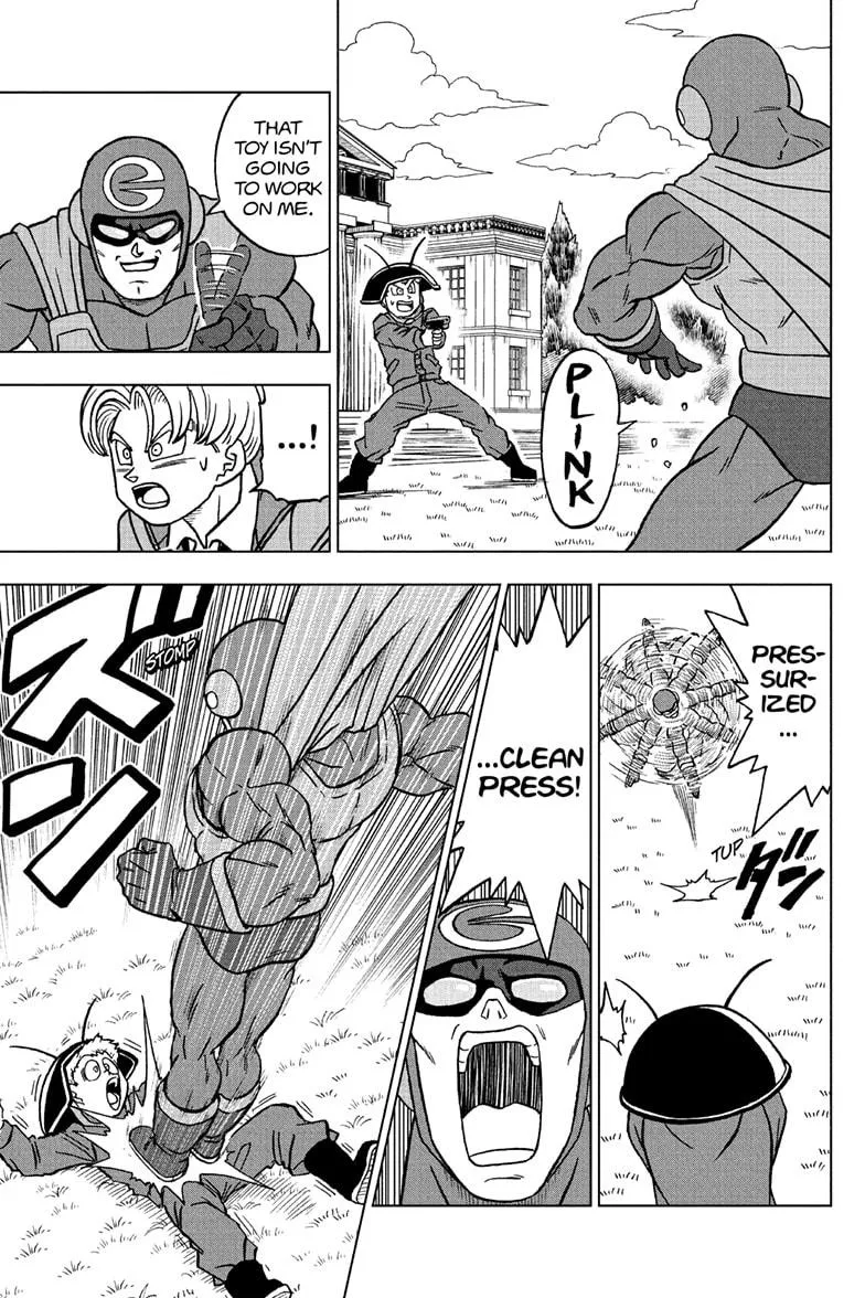 Dragon Ball Super Chapter 104 page 23 - Chapter 104: The Birth of Saiyaman X