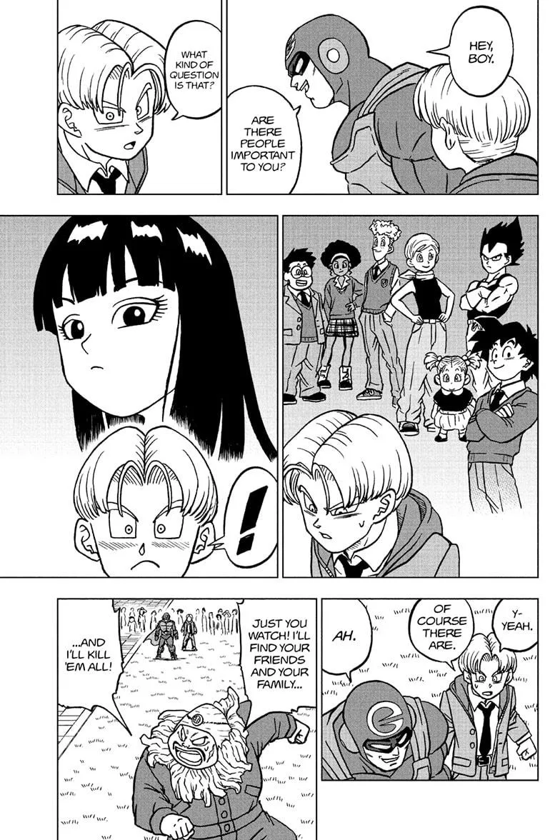 Dragon Ball Super Chapter 104 page 29 - Chapter 104: The Birth of Saiyaman X