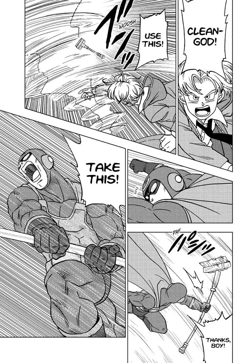 Dragon Ball Super Chapter 104 page 33 - Chapter 104: The Birth of Saiyaman X