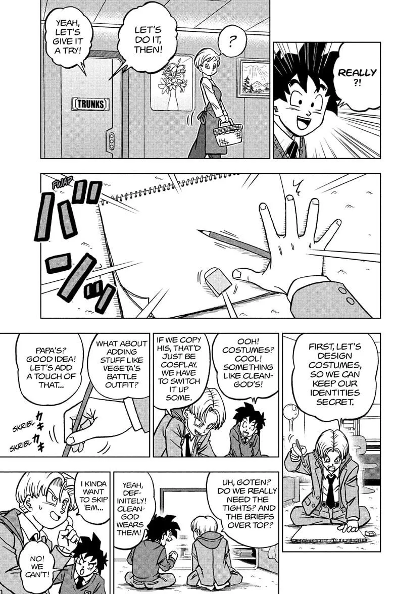 Dragon Ball Super Chapter 104 page 41 - Chapter 104: The Birth of Saiyaman X